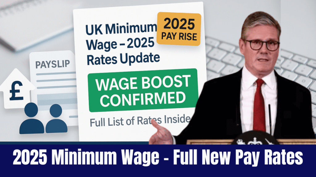 UK Minimum Wage Boost 2025 – Full List of New Pay Rates